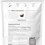 MicroIngredients Vitamina D3 10,000 UI + K2 MK-7 200 mcg, 300 cápsulas blandas con aceite de coco virgen | Complejo vitamínico 2 en 1 de vitaminas D y K | Extra Fuerte, Fácil de tragar