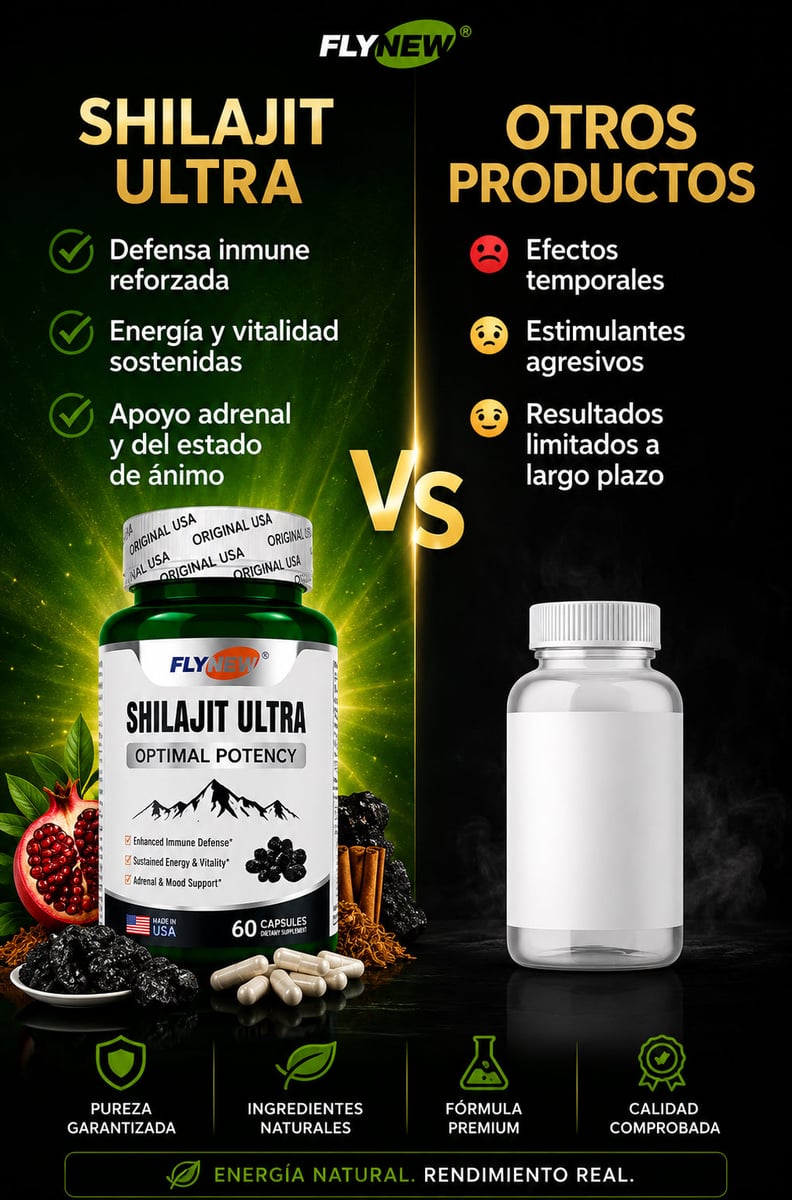 SHILAJIT ULTRA x60 Cápsulas